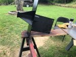 Iron Table Easel Folding chair Chair